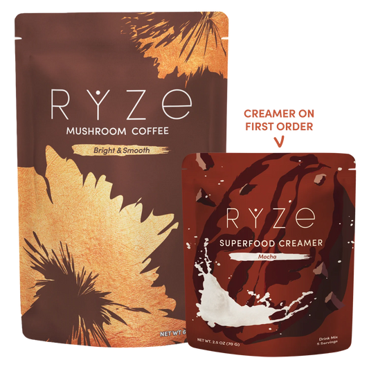 Mushroom Coffee + Mocha Creamer Set